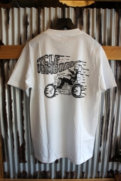 CYCLE ZOMBIES RIDE ON Standard S/S T-Shirt  (WHITE)