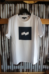 BANKS FLAG TEE SHIRT (OFF WHITE)