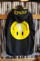 RIPNDIP EVERYTHING'LL BE OK WINDBREAKER (BLACK)