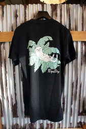 RIPNDIP NERMAL LEAF POCKET TEE (BLACK)