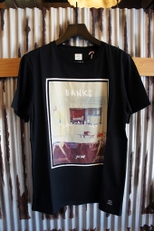 BANKS WORK SHOP TEE SHIRT (DIRTY BLACK)