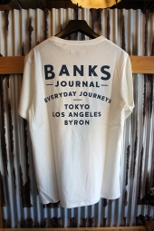 BANKS RETURN TEE SHIRT (OFF WHITE)