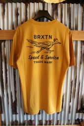 BRIXTON DASH S/S PREMIUM TEE (MUSTARD)