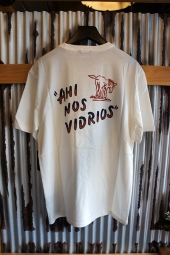 BRIXTON ADIOS S/S PREMIUM TEE (OFF WHITE)