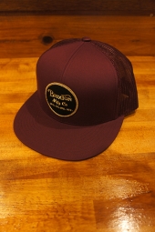 BRIXTON WHEELER MESH CAP (MAROON)