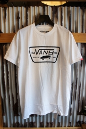 VANS FULL PATCH T-SHIRT (WHITE/BLACK)