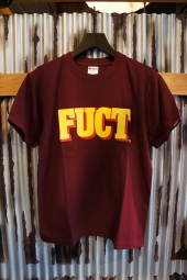 FUCT SSDD PULP LOGO TEE (BURGUNDY)