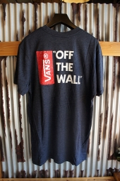 VANS OFF THE WALL III T-SHIRT (HEATHER NAVY)