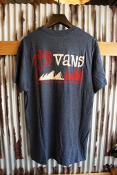 VANS YUSUKE CITYSCAPE T-SHIRT (HEATHER NAVY)