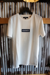 BANKS FORUM TEE SHIRT (OFF WHITE)