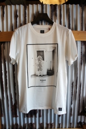 BANKS DANE PETERSON GO HOME TEE SHIRT (OFF WHITE)