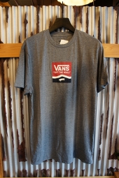 VANS SIDE STRIPE BOX T-SHIRT (HEATHER GRAY)