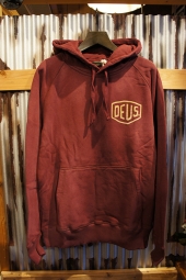 DEUS EX MACHINA SUNBLEACHED VENICE HOODIE (MAROON)