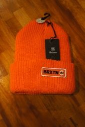 BRIXTON BALDWIN BEANIE (ORANGE)