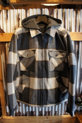 BRIXTON CASBURN JACKET (CHARCOAL/BONE WHITE)