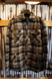 DEUS EX MACHINA MAXWELL PLAID OVERSHIRT (PINE PLAID)