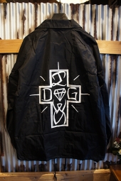 DIAMOND SUPPLY CO X DOGTOWN COACHES JACKET (BLACK)