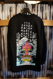 DIAMOND SUPPLY CO X DOGTOWN A. MURRAY LONGSLEEVE TEE (BLACK)