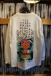 DIAMOND SUPPLY CO X DOGTOWN A. MURRAY LONGSLEEVE TEE (WHITE)