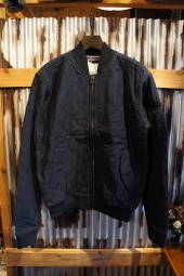 DEUS EX MACHINA ELIAS QUILTED BOMBER (NAVY)