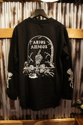 SKETCHY TANK ADIOS LONG SLEEVE (BLACK)