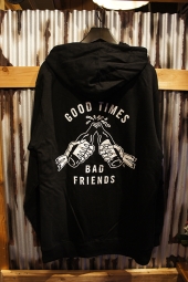 SKETCHY TANK GOOD TIMES PULLOVER (BLACK)