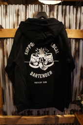 SKETCHY TANK BARTENDER PULLOVER (BLACK)