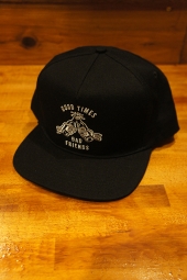 SKETCHY TANK GOOD TIMES SNAP BACK (BLACK)