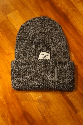 RIPNDIP LORD NERMAL KNIT BEANIE (GRAY SPECKLED)