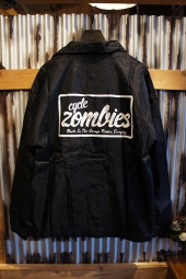 CYCLE ZOMBIES EVERYDAY Coach Jacket (BLACK)