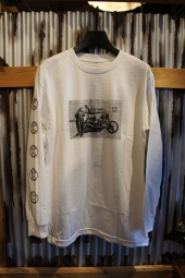 CYCLE ZOMBIES HEEKO L/S T-Shirt (WHITE)