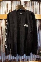 VANS WORLDS NUMBER 1 L/S T-SHIRT (BLACK)