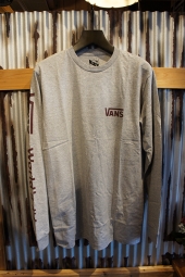 VANS WORLDS NUMBER 1 L/S T-SHIRT (ATHLETIC HEATHER)