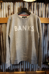 BANKS CLASSIC FLEECE (HEATHER GREY)