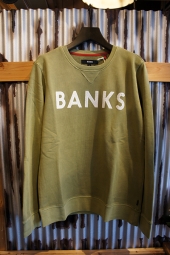 BANKS CLASSIC FLEECE (MOSS)