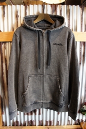 AFENDS Nylon Zip Hood (Black Acid)