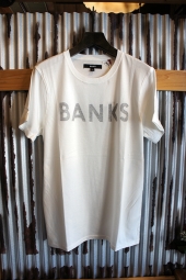 BANKS CLASSIC TEE SHIRT (OFF WHITE)