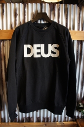 DEUS EX MACHINA ALL CAPS CREW (BLACK)