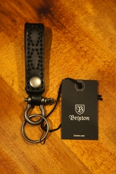 BRIXTON BURNSIDE KEY CHAIN (BLACK)