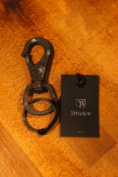 BRIXTON SCROLL KEY CLIP (NICKEL)