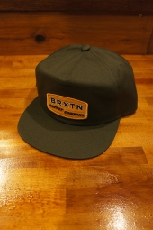 BRIXTON SINCLAIR HP SNAPBACK (OLIVE)