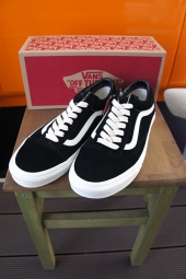 VANS OLD SKOOL (HERRINBONE LACE) BLACK/MARSHMALLOW