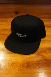 BRIXTON OBTUSE SNAPBACK (BLACK)