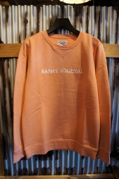 BANKS JOURNAL LABEL FLEECE (FADED PEACH)