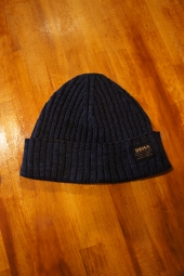 DEUS EX MACHINA WHISKEY BEANIE (NAVY MIX)