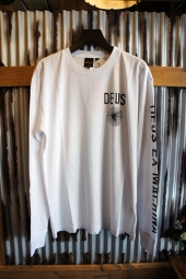 DEUS EX MACHINA SPIRAL LS TEE (WHITE)