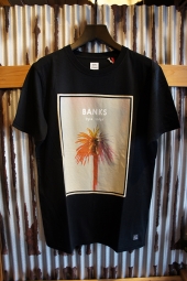 BANKS JOURNAL RYAN TATAR AFTERGLOW TEE SHIRT (DIRTY BLACK)