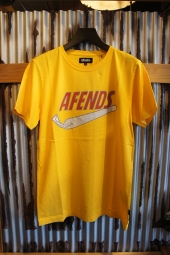 AFENDS JUST DID IT - STANDARD FIT TEE (Canary)