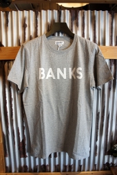 BANKS JOURNAL CLASSIC TEE SHIRT (HEATHER GREY)