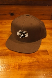 BRIXTON GARTH SNAPBACK (DARK KHAKI)